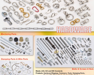 Bolts & Screws, Nuts, Stamping Parts & Wire Parts, Eye Bolts, U Bolts, Clamps & Hooks, Hardware, Casting Parts & Machining Parts