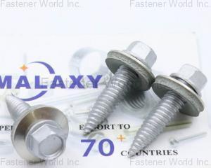 RUSPERT Coated 6x25 Bi-Metal Screw for Solar Mounting Systems - Superior Galvanic Corrosion Resistance(Shanghai Malaxy Industry Co., Ltd.)