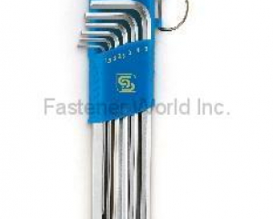 HEX WRENCHES-EXTRA LONG ARM WITH BALL-END(SHUN DEN IRON WORKS CO., LTD. )